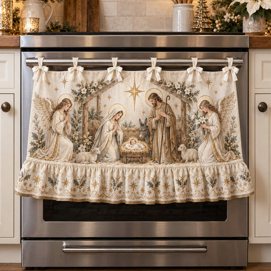 Nativity Starlight Oven Curtain NCU0TZL021
