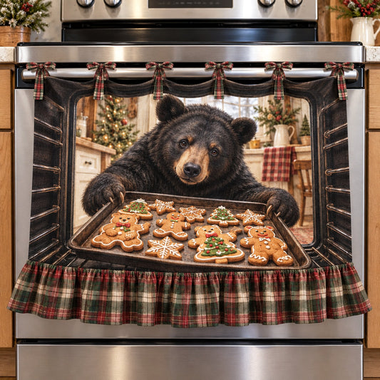 Bear Cookie Feast Oven Curtain TZL0TV120