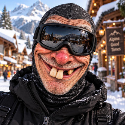 Goofy Face Funny Ski Mask NCU0TZL03