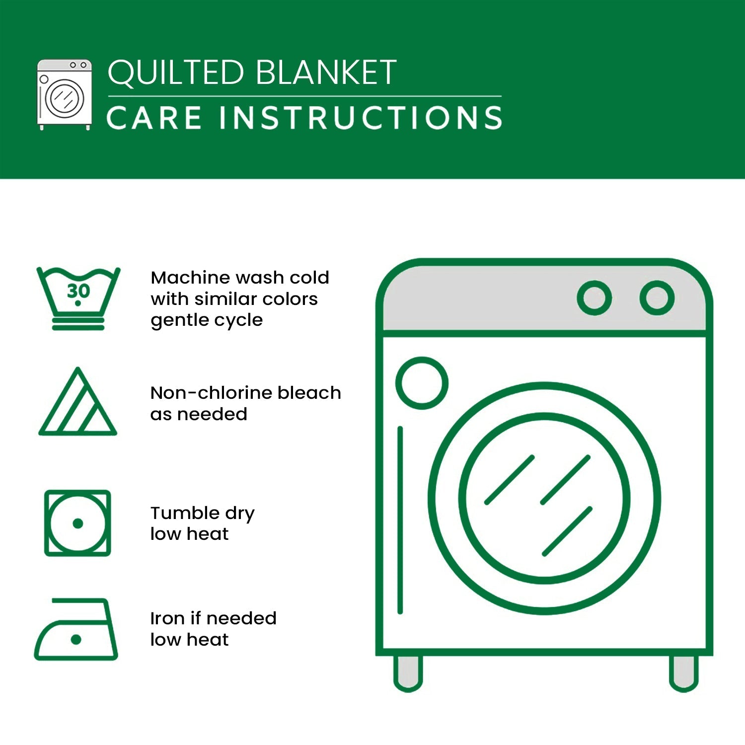 Sea Bloom Quilted Blanket NCU0NT7264