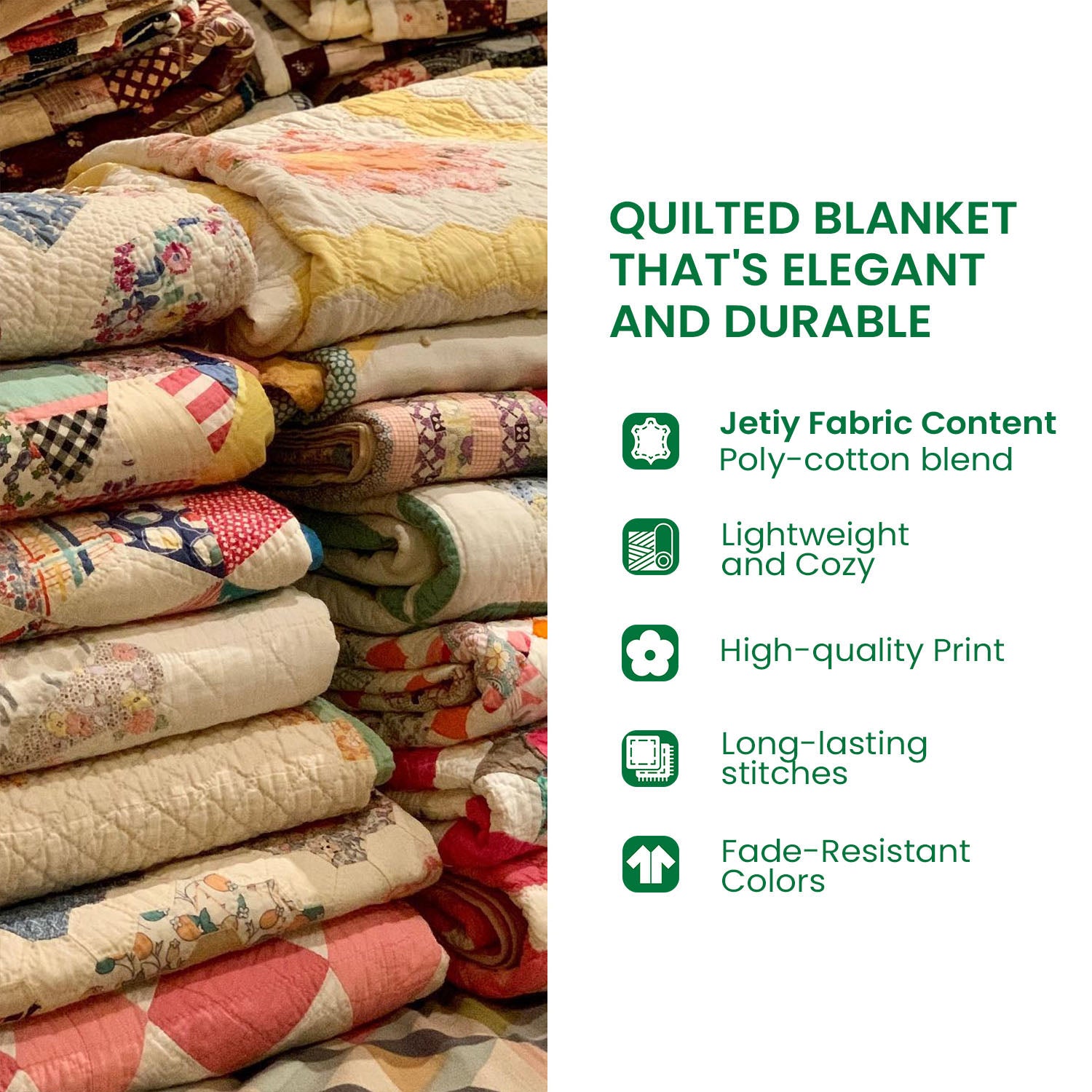Crimson Curl Quilted Blanket NCU0NT6999