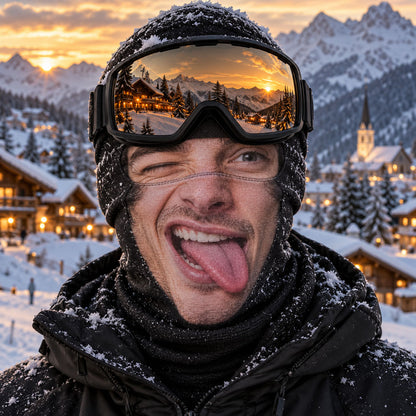 Crazy Faces Cold Places Funny Ski Mask NCU0TZL11