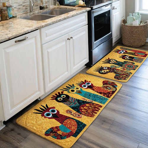 Chicken Meadow Kitchen Area Rug NCU0DK11800