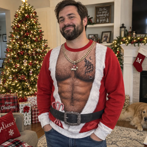 Claus Core Personalized Ugly Sweatshirt TZL0PT0223