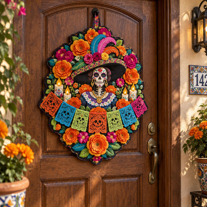 Colorful Remembrance Custom Shape Quilted Door Hanger TZL0PT0272