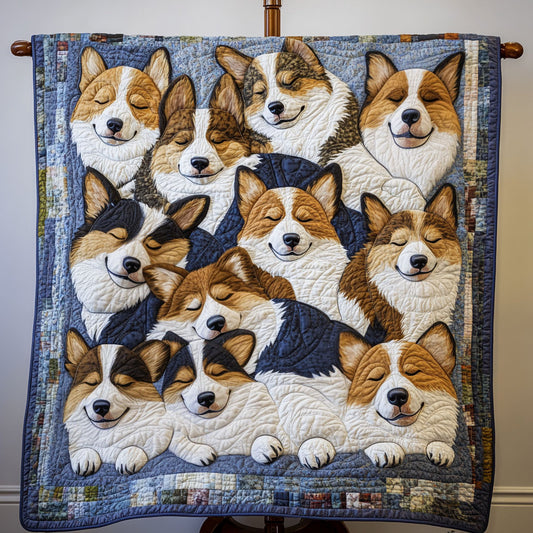 Cozy Canine Slumber Quilted Blanket TZL0PT0485