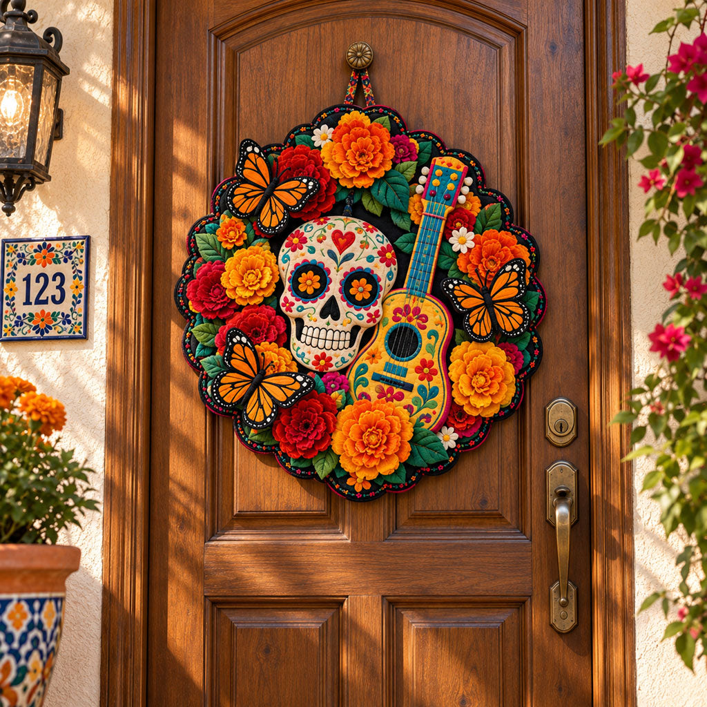 Day Of Memories Custom Shape Quilted Door Hanger TZL0PT0273