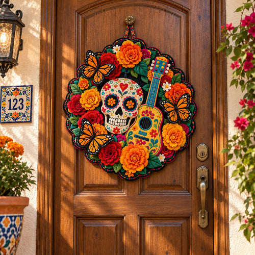 Day Of Memories Custom Shape Quilted Door Hanger TZL0PT0273