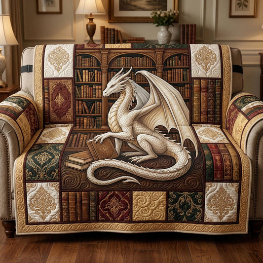 Dragon Archivist Quilted Sofa Cover NCU0TD2595