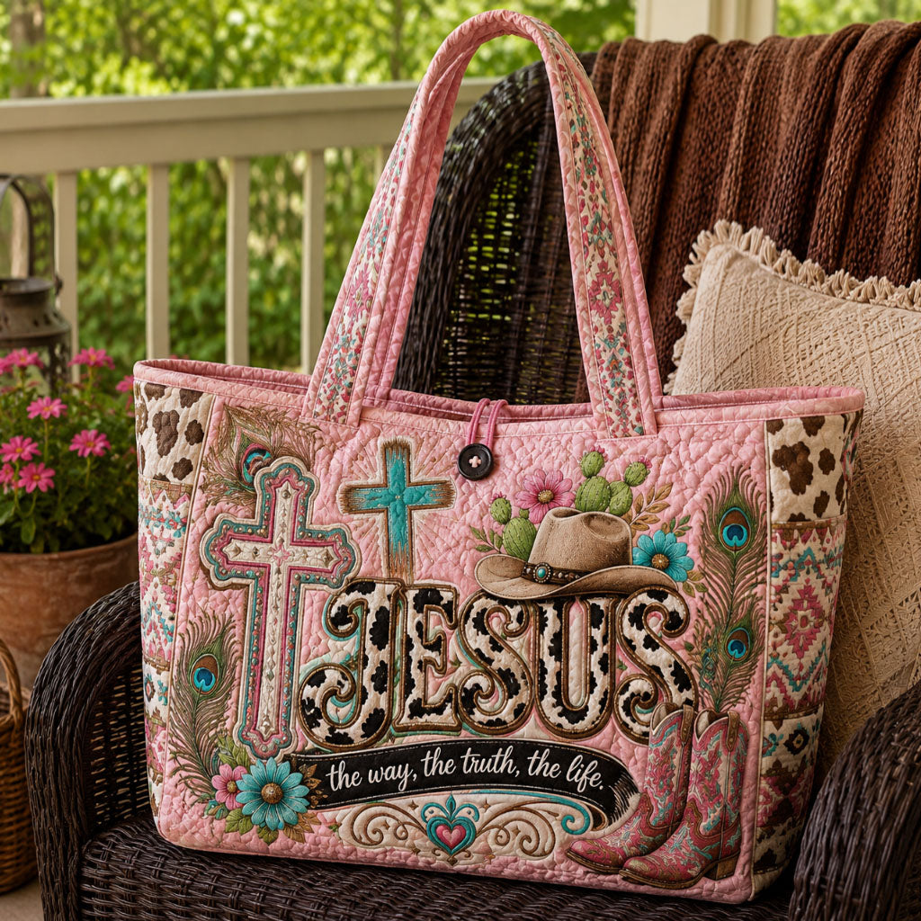 Faith in the Wild Quilted Classic Tote Bag TZL0PT0071