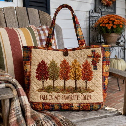 Fall With Faith Quilted Classic Tote Bag TZL0PT0007