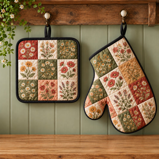Floral Cottage Charm Kitchen Set NCU0TZL025