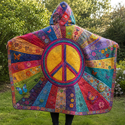 Free Spirit Quilted Hooded Blanket TZL0TV019