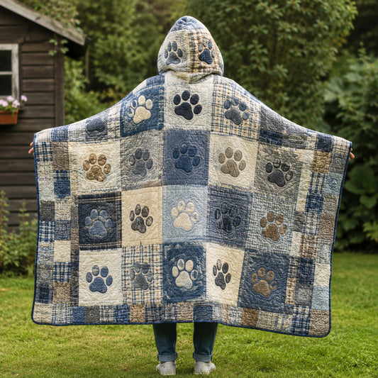 Gentle Paws Quilted Hooded Blanket TZL0TV007