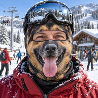 German Shepherd Snow Scout Funny Ski Mask TZL0PT0472