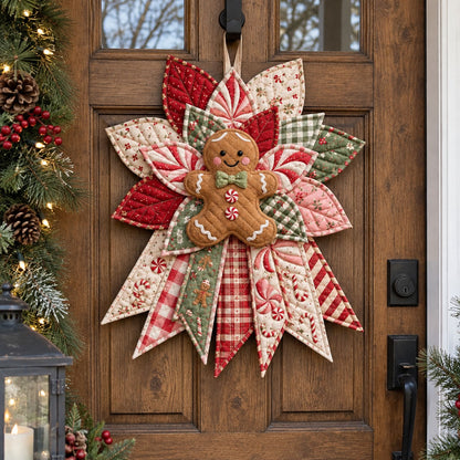 Christmas Custom Shape Quilted Door Hanger NCU0TZL01