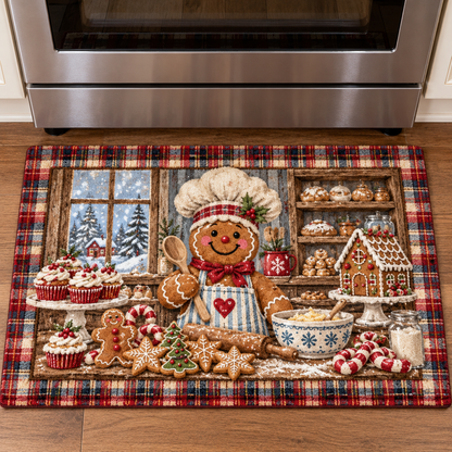 Gingerbread Bakery Doormat TZL0TV169