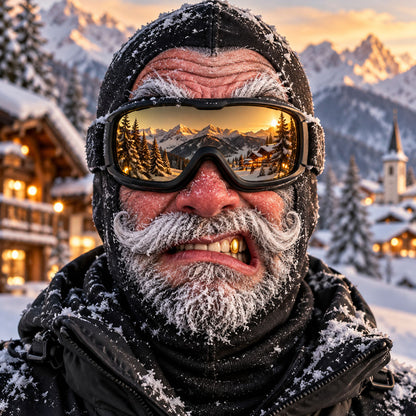 Crazy Faces Cold Places Funny Ski Mask NCU0TZL11