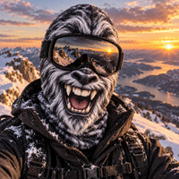 Gorilla Roar Funny Ski Mask TZL0DV207