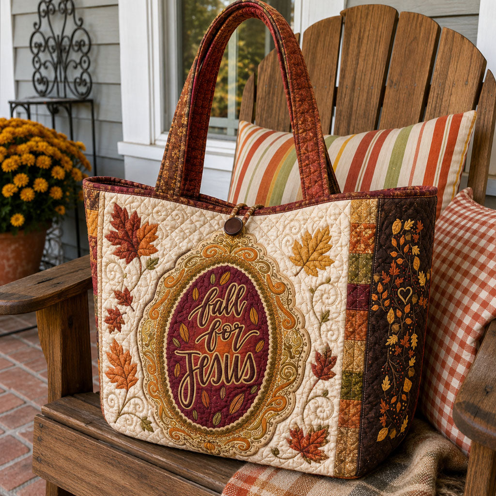 Grace Grows Here Quilted Classic Tote Bag TZL0PT0012