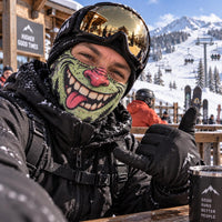 Green Troll Grin Funny Ski Mask TZL0DV234