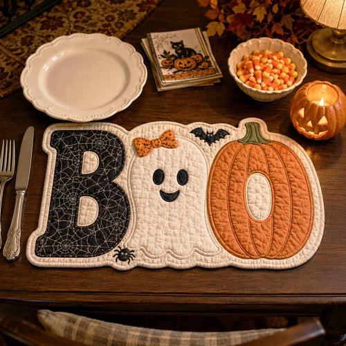 Haunted Harvest Custom Shape Quilted Placemat SN0TD027