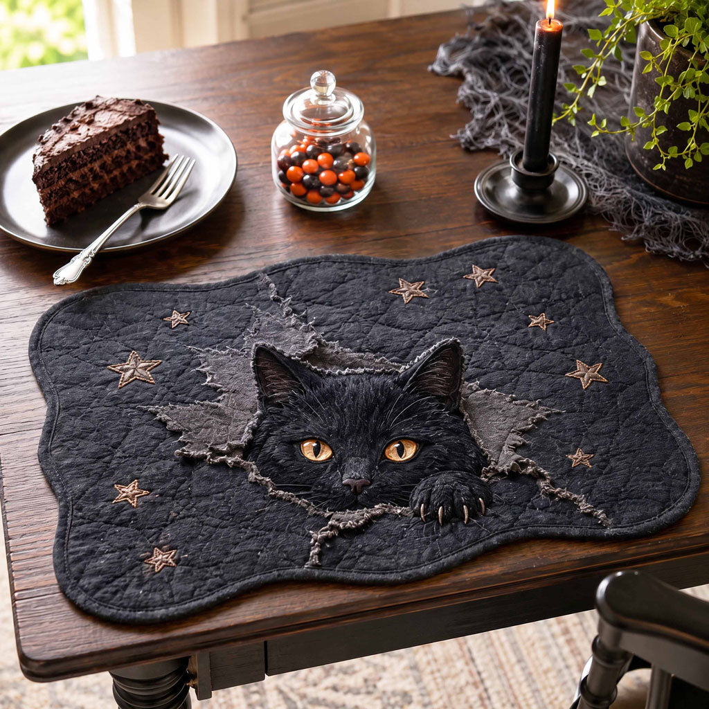 Haunted Shadows Custom Shape Quilted Placemat SN0TD020
