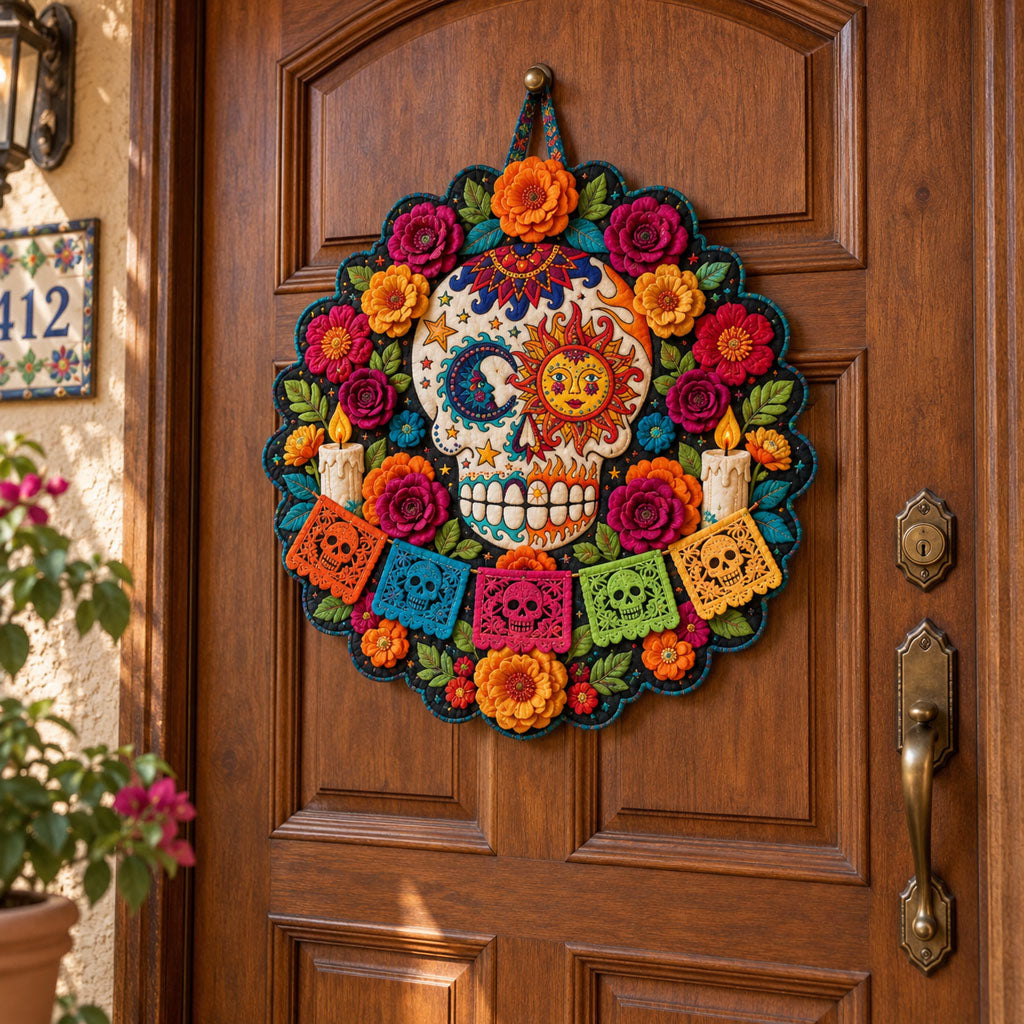 Hearts Of Remembrance Custom Shape Quilted Door Hanger TZL0PT0279