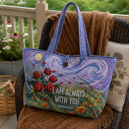 Held by His Love Quilted Classic Tote Bag TZL0PT0053