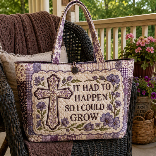 His Promises Remain Quilted Classic Tote Bag TZL0PT0055