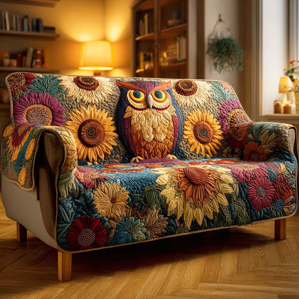 Holiday Perch Quilted Sofa Cover NCU0TD1143