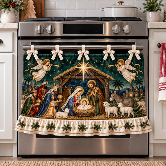 Nativity Grace Oven Curtain NCU0TZL022