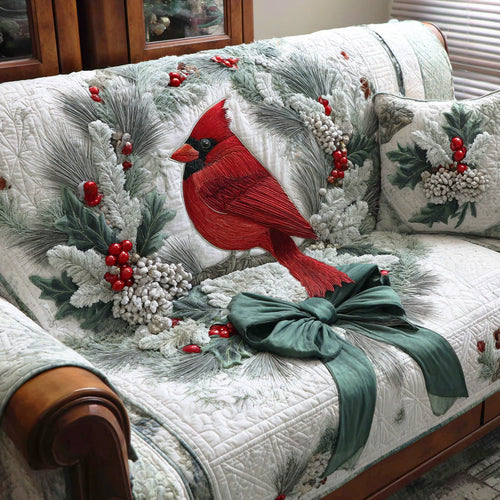 Home of Hope Quilted Sofa Cover NCU0TD1300