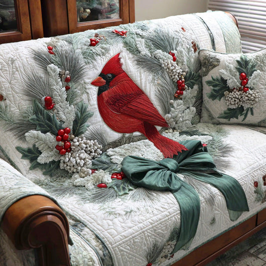 Home of Hope Quilted Sofa Cover NCU0TD1300