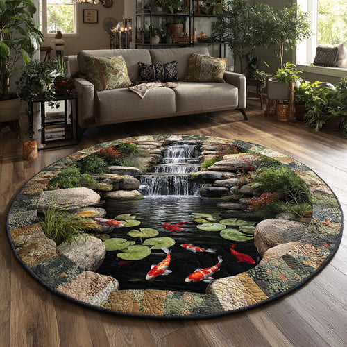 Koi Haven Round Carpet NCU0DV9407