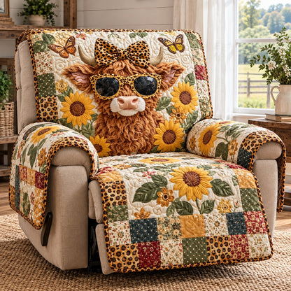 Leopard Shades Quilted Sofa Cover TZL0PT0766