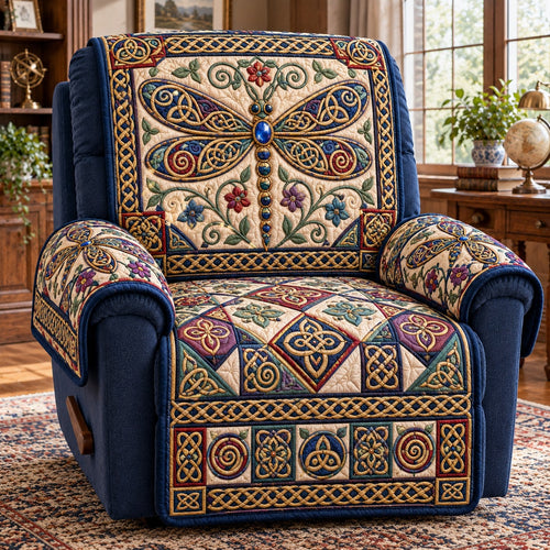 Library Nook Quilted Sofa Cover TZL0TD429