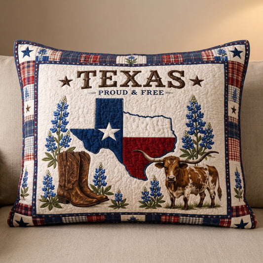 Lone Star Legacy Quilted Bedding Pillow Case NCU0DV9764