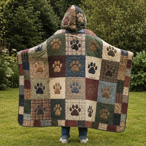 Meadow Paws Quilted Hooded Blanket TZL0TV012