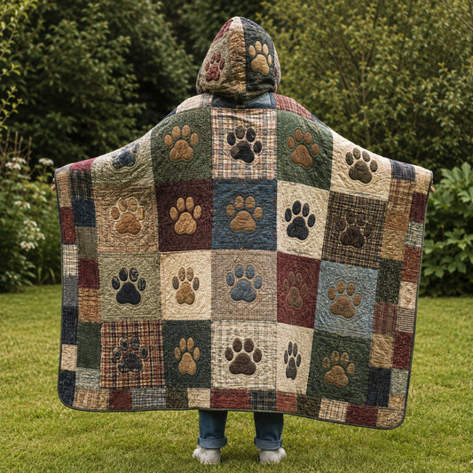 Meadow Paws Quilted Hooded Blanket TZL0TV012