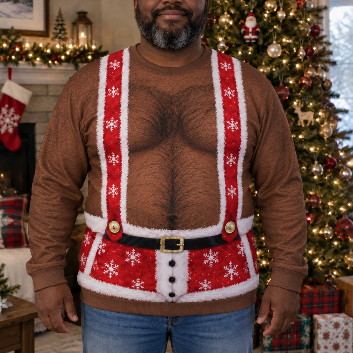Merry Briefs Personalized Ugly Sweatshirt TZL0TV076