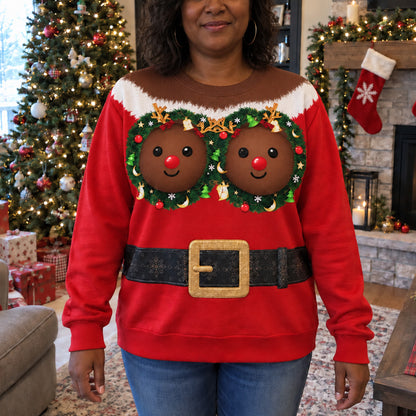 Merry Melons Personalized Ugly Sweatshirt TZL0TV082