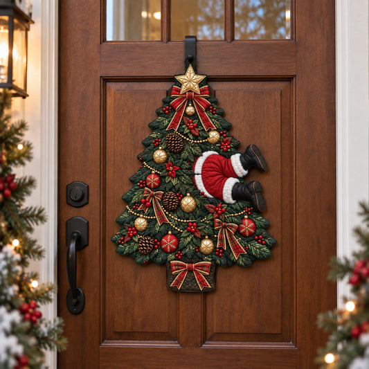 Merry Tree Custom Shape Quilted Door Hanger TZL0TV089