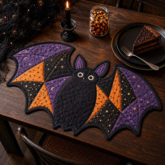 Midnight Fright Custom Shape Quilted Placemat SN0TD012