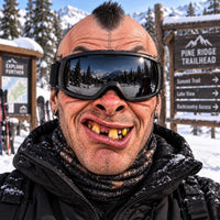 Mohawk Mayhem Funny Ski Mask TZL0DV201