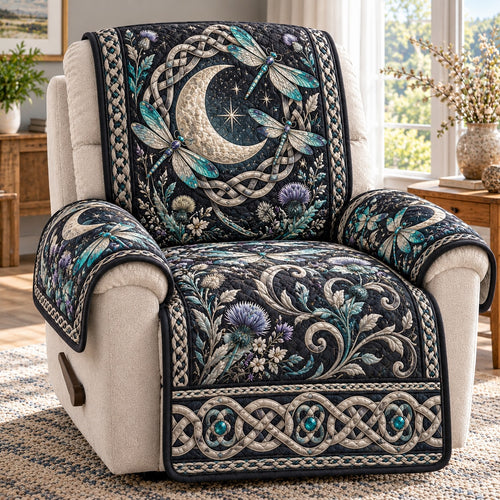 Moonlit Thistle Quilted Sofa Cover TZL0TD422