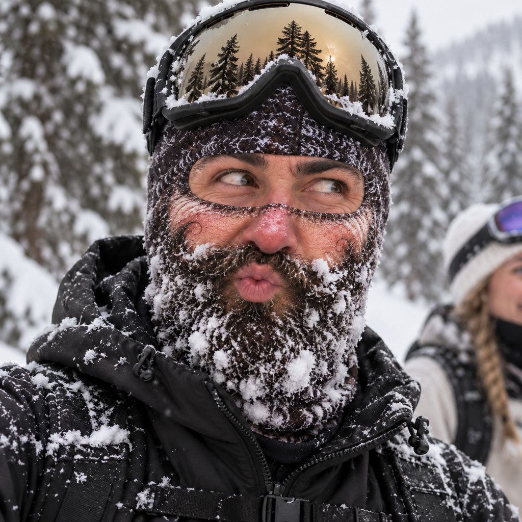 Crazy Faces Cold Places Funny Ski Mask NCU0TZL11