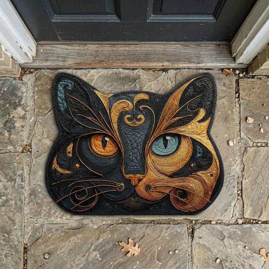 Mystic Cat Custom Shape Doormat NCU0NNT3090