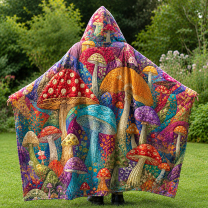 Mystic Meadow Quilted Hooded Blanket TZL0TV021