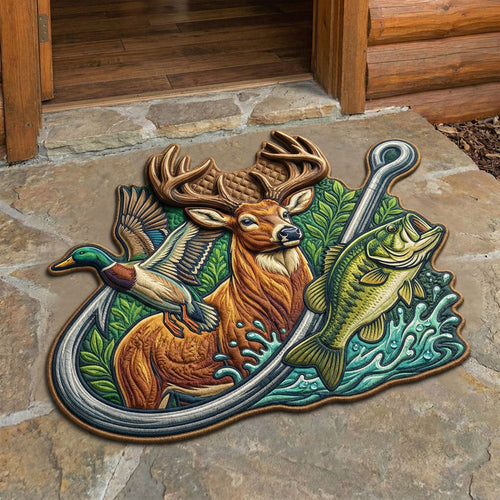 Nature Hunt Custom Shape Doormat NCU0NNT3112